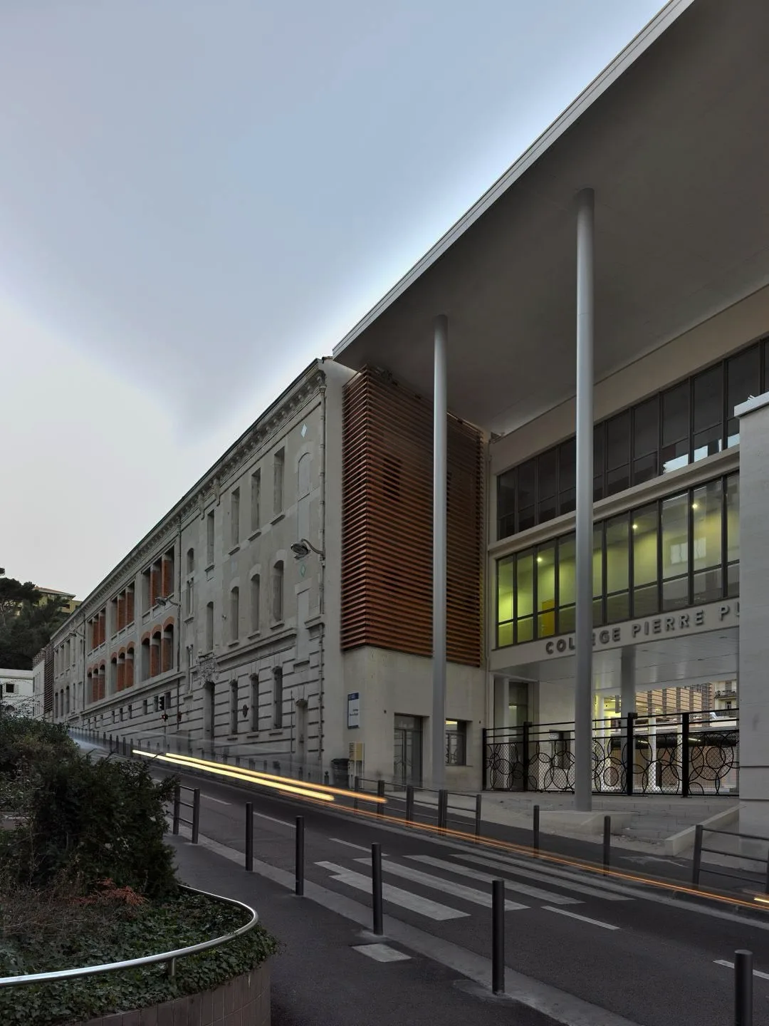 Construction d’une cité scolaire — Marseille (13) (photo 1)