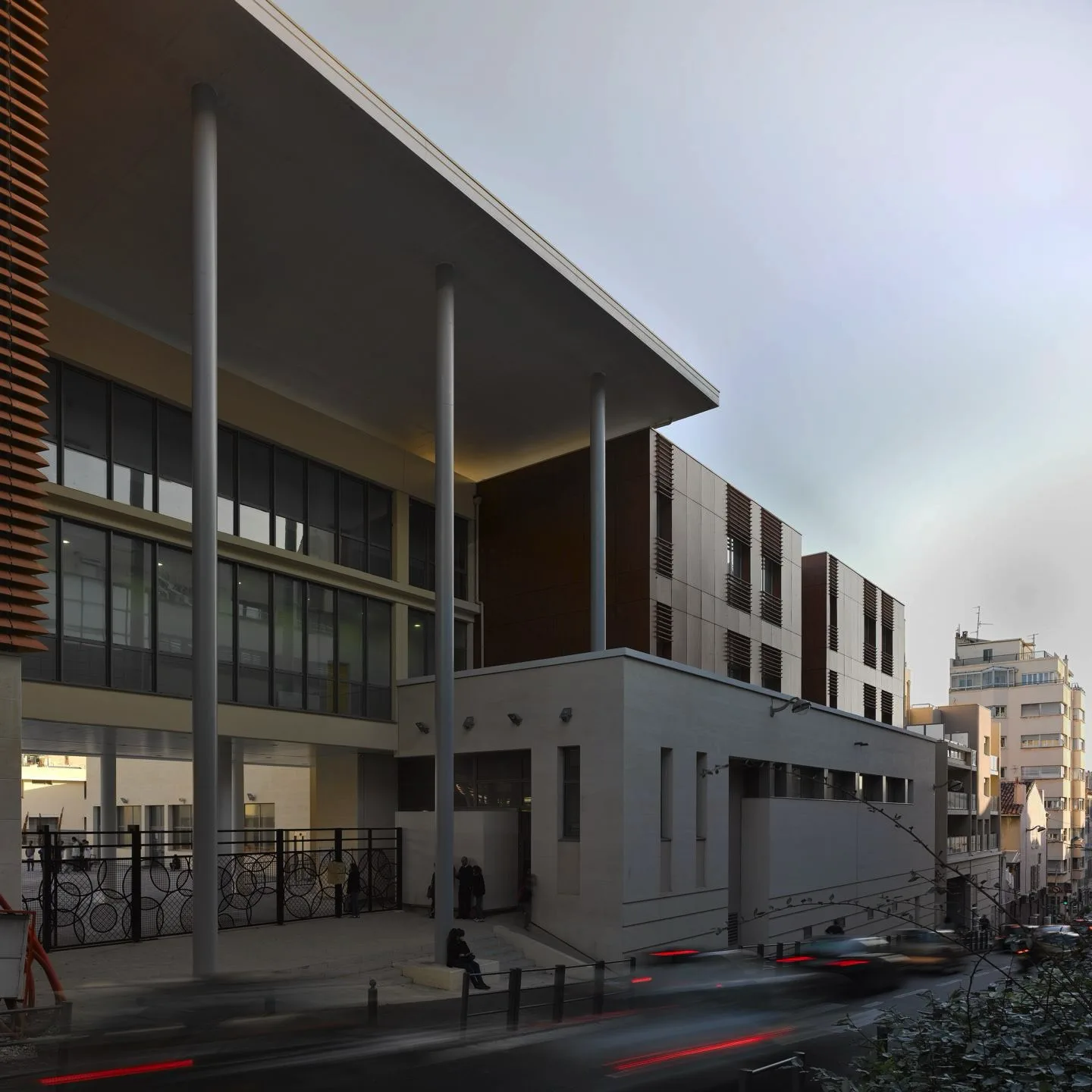 Construction d’une cité scolaire — Marseille (13) (photo 4)