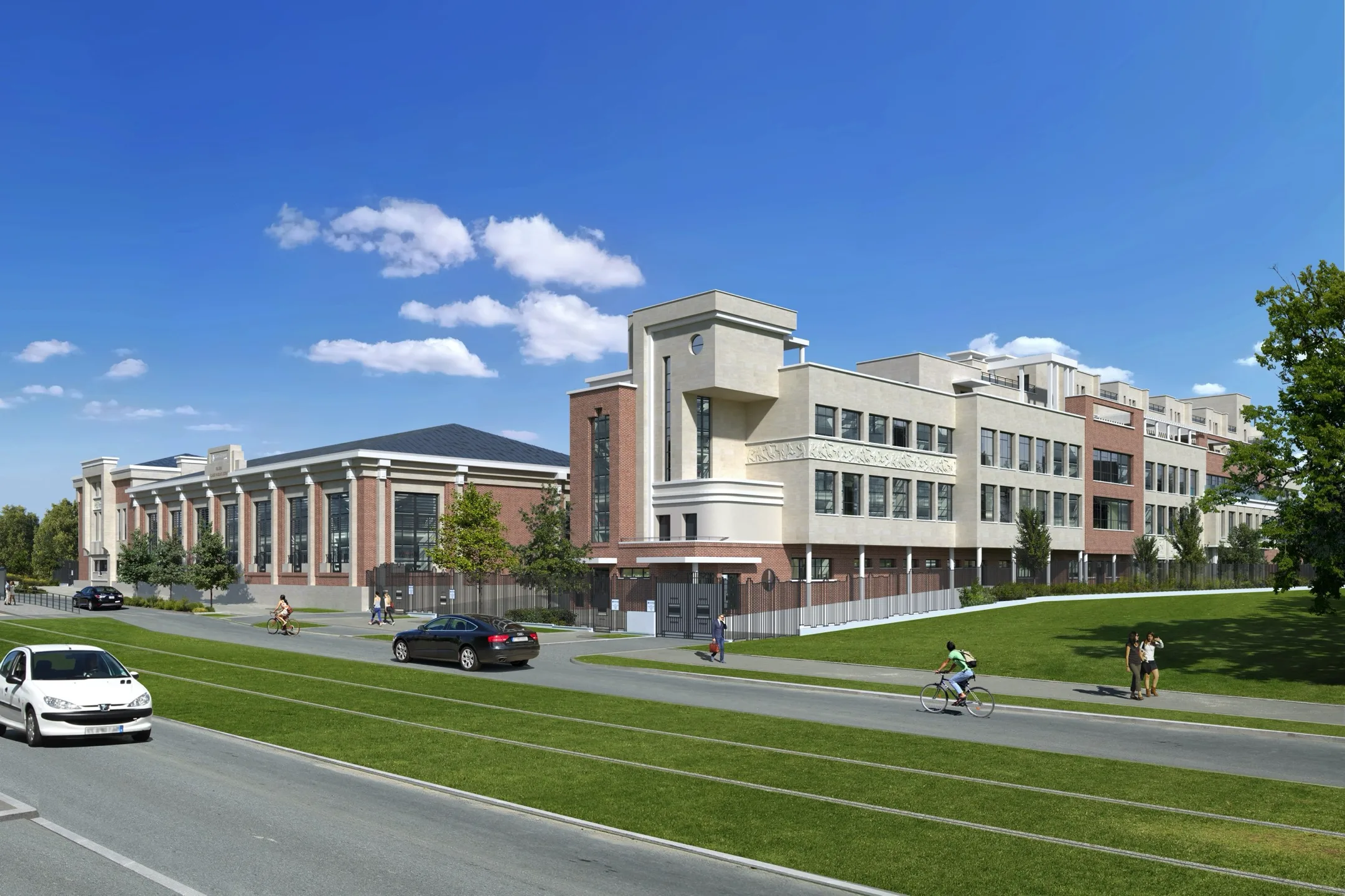 Construction d’un collège au Plessis-Robinson — Plessis-Robinson (92) (photo 2)