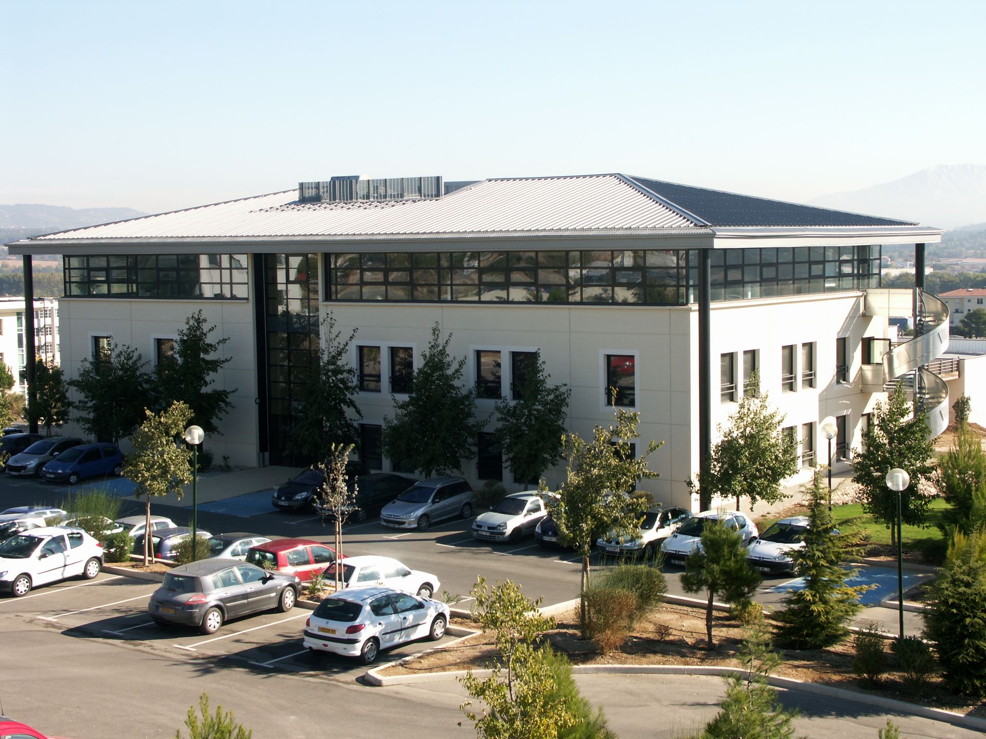Deux immeubles de bureaux